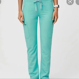 Figs Yola Scrub Pants — Limited Edition Aqua
